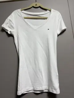 TOMMY HILFIGER 半袖Tシャツ ホワイト XS トミーヒルフィガー