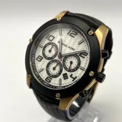 【稼働/電池交換済/美品】MICHAEL KORS クロノグラフ メンズ腕時計のサムネイル