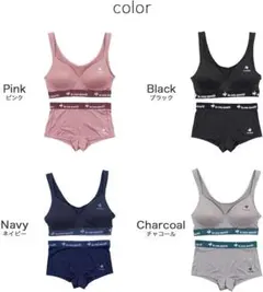 le coq sportif ブラジャー＆ショーツセット　ブラック　Mのサムネイル