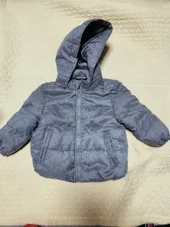 フード付きダウンジャケット サイズ80