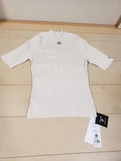 新品 フレイ アイディー FRAYI.D 半袖 ニット ハーフスリーブリブニット