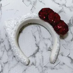 USJ ユニバ カチューシャ キティ ハローキティ 白