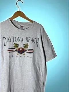 Hanes DAYTONA BEACH Tシャツ L グレー