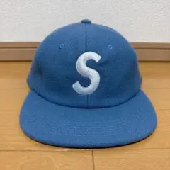 Supreme Wool S Logo 6-Panel ライトブルー 15aw