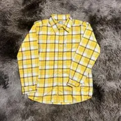 mont-bell モンベル　キッズ　ボタンシャツ