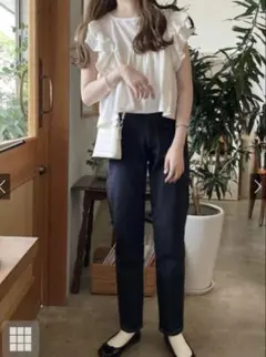 GRL テーパードデニムパンツ Mサイズ〈cu382〉のサムネイル