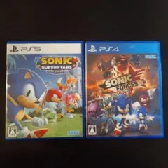 PS5 ソニックスーパースターズ ps4ソニックフォース セット売り