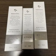 ETVOS ホワイトニングクリア　シリーズ　ローション　セラム　セラムW
