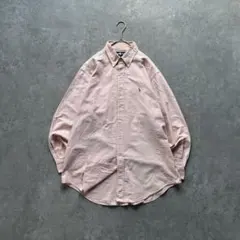 OLD Ralph Lauren［M］ポニー刺繍◎BDオックスフォードシャツ
