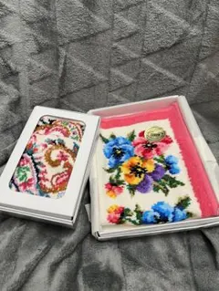 feiler フェイラーハンカチ大小2枚タオル