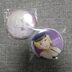 羽風薫　缶バッジ　スタライ　あんスタ