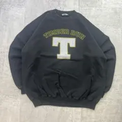 90s 00s TIMBER RUN クルーネックスウェット L相当