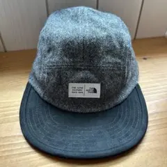 THE NORTH FACE ウール混 ジェットキャップ　ツイードブラック