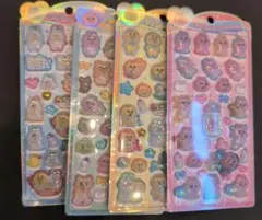 おぱんちゅうさぎ んぽちゃむ きみまろ うるちゅるポップシール 4種セット