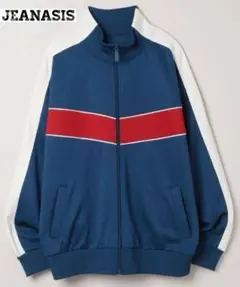 【美品♡】 JEANASIS フロントキリカエトラックジャケット