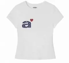 【新品未使用】aeaeホワイト 半袖Tシャツ サイズS韓国