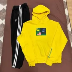 adidas　 スウェット　パーカー＆パンツ　上下セット　Lサイズ