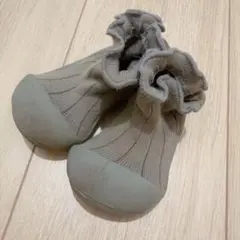 Attipas ベビーシューズ 11.5cm カーキ