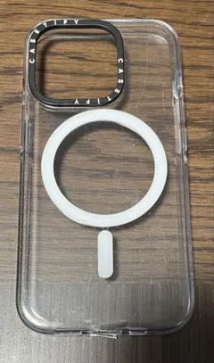 CASETIFY マグセーフ対応　iPhone15proクリアケース