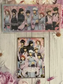 銀魂 銀魂日和 ポストカード ミニクリアファイル HANA BIYORI レア