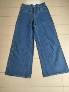 H&M リラックスドデニム　ワイドデニム　36インチ
