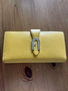 FURLA フルラ　長財布　黄色