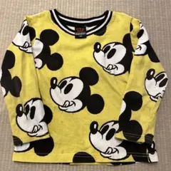 BABYDOLL ミッキーマウス柄 長袖カットソー 100cm