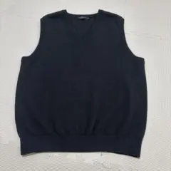 ALPHA カシミヤベスト　Ｌサイズのサムネイル