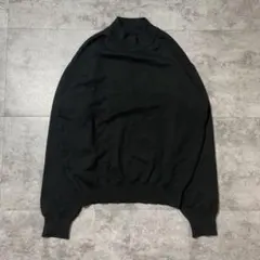 ブラック ハイネック オーバーサイズセーター