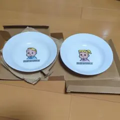 OSAMU GOODS プレート 2枚セット　昭和レトロ　当時物のサムネイル