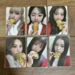 NMIXX トレカ ラキドロ サンタ たい焼き 6枚セット