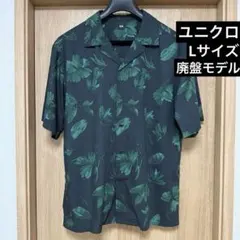 ユニクロ UNIQLO オープンカラーシャツ アロハシャツのサムネイル