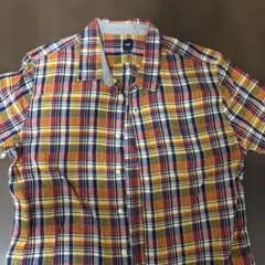 Gap チェック柄 半袖シャツ マルチカラー XLのサムネイル