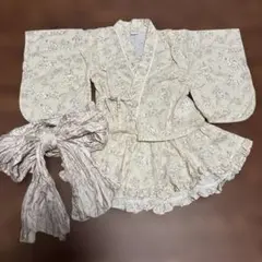 tete a tete浴衣 帯付き　90cm