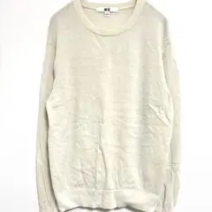 UNIQLO (M)エクストラファインメリノクルーネックセーター 450509