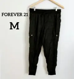 ✨美品 FOREVER 21 【M】 レディース カジュアルパンツ ブラック