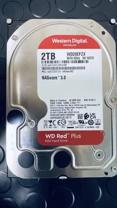 Western Digital WD Red 2TB HDD WD20EFZX