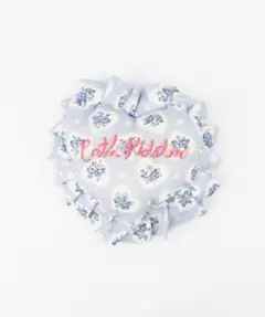CathKidston ハートフリルポーチチャーム サックスブルー
