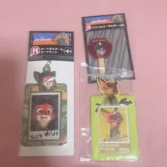 ズートピア パスケース ニック ジュディ