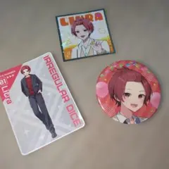 いれいす りうら 缶バッジとカードセット