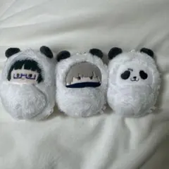 くるみたぴぬい　呪術廻戦　狗巻棘　禪院真希　パンダ