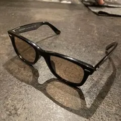 Ray-Ban WAYFARER ブラックブラウンサングラス