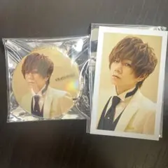 浦島坂田船 うらたぬき 実写 缶バッジ 特典カード 夏ツアー Weddiing