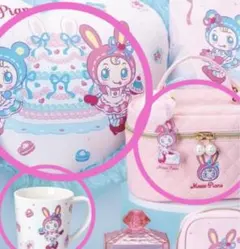 レア】メゾピアノ マツキヨコラボ バニティポーチ ハートブラシセット