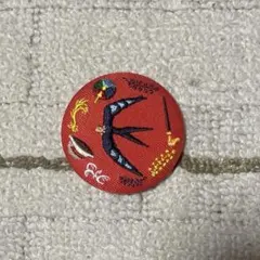 ハウルの動く城　缶バッチ　缶バッジ　刺繍