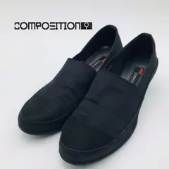 【美品】composition9 スリポン ストレッチ Vibram 22.5