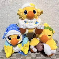ファイナルファンタジー AM星座チョコボぬいぐるみ 全3種セット - メルカリ