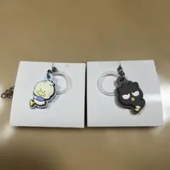 サンリオキャラクターズ　ダブルチャーム　ばつ丸　ペックル　2点セット