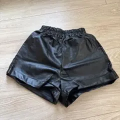 SHEIN シーイン　ショートパンツ レザー　レディース　XS