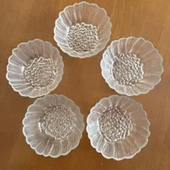 曽我ガラス　ガラス小鉢　5枚